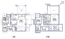 神宮前ハウス 3SLDKの間取図画像