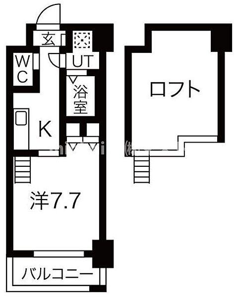 エグゼ大阪ベイ ｜大阪府大阪市港区夕凪2丁目(賃貸マンション1K・8階・26.40㎡)の写真 その2