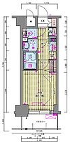 プレサンス福島ミッドエル 705 ｜ 大阪府大阪市福島区吉野2丁目（賃貸マンション1K・7階・22.33㎡） その2