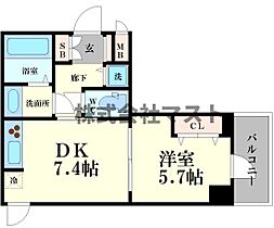 スプランディッド堀江 401 ｜ 大阪府大阪市西区南堀江2丁目（賃貸マンション1DK・4階・32.67㎡） その2