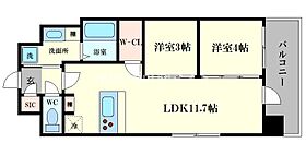 アーバネックス新町 1201 ｜ 大阪府大阪市西区新町4丁目9-10（賃貸マンション2LDK・12階・43.83㎡） その2