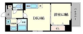 グランディール鷺洲 402 ｜ 大阪府大阪市福島区鷺洲2丁目5番地15号（賃貸マンション1DK・4階・34.22㎡） その2