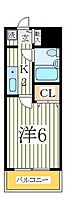 プレジオI  ｜ 千葉県柏市北柏1丁目（賃貸マンション1K・2階・17.60㎡） その2