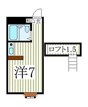 ベルピア新柏第1  ｜ 千葉県柏市つくしが丘2丁目（賃貸アパート1R・2階・15.80㎡） その2