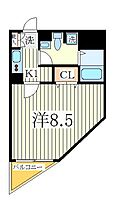 ラフィネ  ｜ 千葉県流山市松ケ丘1丁目（賃貸マンション1K・1階・26.50㎡） その2