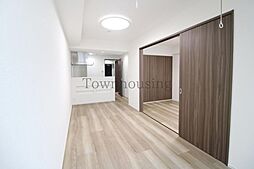 プレール・ドゥーク錦糸公園NORTH 7階1LDKのリビング/ダイニング