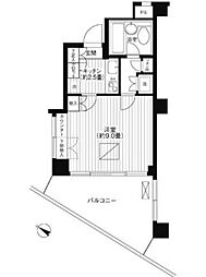 ヒューリック浅草一丁目 5階1Kの間取り