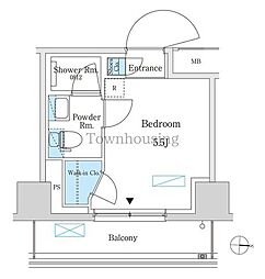 間取図画像 ワンルーム