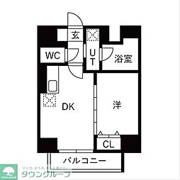 間取図画像 1DK