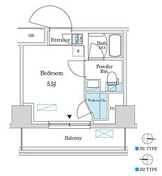 間取図画像 ワンルーム