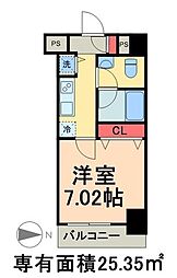 間取図画像 1K