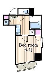 KDXレジデンス元浅草 1Kの間取図画像