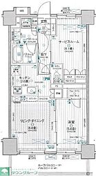 PALACESTAGE曳舟2 1SLDKの間取図画像
