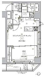 RELUXIACITY東向島 1LDKの間取図画像