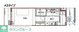 ES-Grande大島ガーデンテラス 1Kの間取図画像