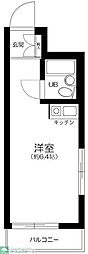 ダイアパレス亀戸 ワンルームの間取図画像