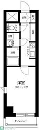 アヴィニティー銀座東 1Kの間取図画像
