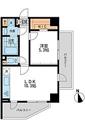 CASSIA押上 1LDKの間取図画像