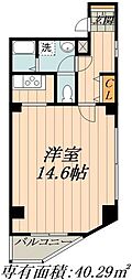 ＬＹＮＸ日本橋本町 8階1Kの間取り