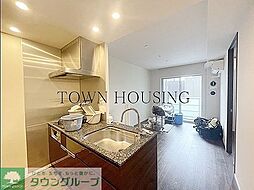 ミレアコート銀座プレミア 12階1LDKのリビング/ダイニング