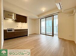 白金ザ・スカイ　西棟 8階ワンルームのリビング/ダイニング