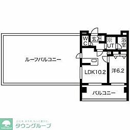 エルフォルテ羽田ライゼ 1LDKの間取図画像