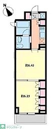 プラティーク清澄白河 2Kの間取図画像