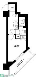 ガラ・ステージ目黒不動前 1Kの間取図画像