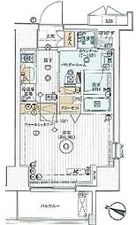 ブライズ森下リベラ 1Kの間取図画像