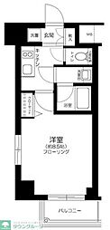 コンシェリア芝公園マスターズヴィラ 1Kの間取図画像
