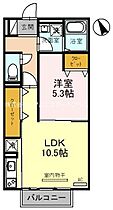 めぞん青い風 202 ｜ 滋賀県栗東市辻（賃貸アパート1LDK・1階・41.68㎡） その2