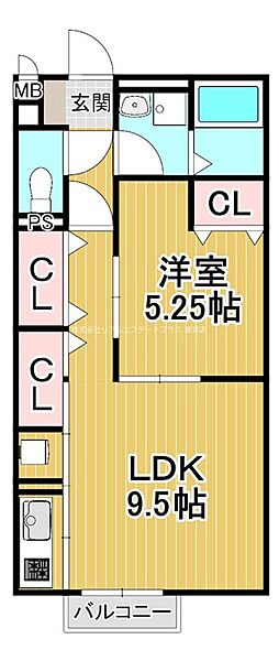 セジュールSHINSUKE 201｜滋賀県大津市大萱２丁目(賃貸アパート1LDK・2階・41.95㎡)の写真 その2