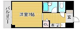 萱野ビル 502 ｜ 滋賀県大津市大萱１丁目（賃貸マンション1K・5階・22.40㎡） その2