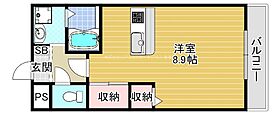 アミティエ大江I 305 ｜ 滋賀県大津市大江６丁目（賃貸マンション1R・3階・33.54㎡） その2