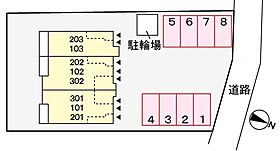 ベントレー向山 201 ｜ 愛知県豊橋市向山西町1-13（賃貸アパート1LDK・2階・44.99㎡） その24