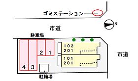 ボヌール南牛川館 202 ｜ 愛知県豊橋市南牛川1丁目9-1（賃貸アパート1LDK・2階・42.37㎡） その28