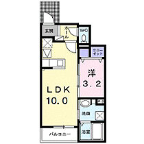 ベルフラワー 102 ｜ 愛知県豊橋市飯村北1丁目9-1（賃貸アパート1LDK・1階・33.49㎡） その2