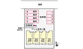 クロシェット 201 ｜ 愛知県豊橋市牛川通3丁目19-2（賃貸アパート1LDK・2階・51.64㎡） その26