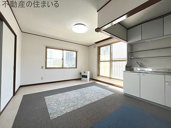 北海道札幌市南区川沿十七条2丁目(賃貸アパート2DK・3階・49.00㎡)の写真 その3