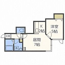 北海道札幌市南区川沿十六条2丁目（賃貸アパート1LDK・2階・32.24㎡） その2