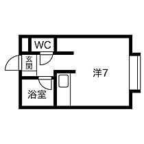 北海道札幌市南区川沿六条3丁目（賃貸アパート1R・1階・18.72㎡） その2