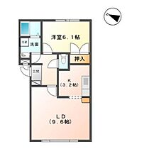 北海道札幌市南区藤野三条11丁目（賃貸アパート1LDK・2階・44.95㎡） その2