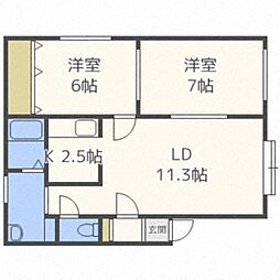 🉐敷金礼金0円！🉐札幌市営南北線 澄川駅 徒歩15分