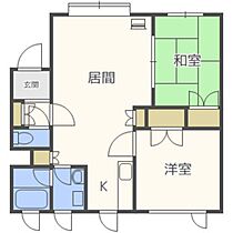 北海道札幌市南区南沢一条3丁目（賃貸アパート2LDK・3階・63.75㎡） その2