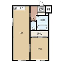 ブルックスハウス 101 ｜ 北海道札幌市南区澄川四条4丁目（賃貸マンション1LDK・1階・41.25㎡） その2