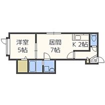 北海道札幌市南区川沿十条2丁目（賃貸アパート1LDK・1階・33.07㎡） その2