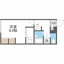 北海道札幌市南区澄川四条12丁目（賃貸アパート1K・1階・23.18㎡） その2