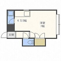 北海道札幌市南区澄川五条12丁目（賃貸アパート1K・1階・26.33㎡） その2