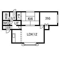 北海道札幌市南区藤野二条12丁目（賃貸アパート2LDK・3階・54.28㎡） その2