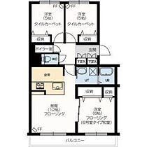 北海道札幌市南区真駒内緑町2丁目（賃貸マンション3LDK・3階・75.03㎡） その2